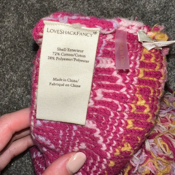 NWOT LoveShackFancy Hastings Pompom Hat - Picture 7 of 9